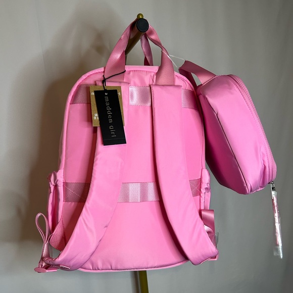 *New* Steve Madden (Madden Girl) Pink Backpack and Lunch Box Set - Picture 5 of 16